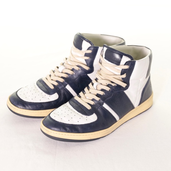 Collegium Pillar Destroyer High Top Sneakers Midnight Navy Mens 43 EU /10 US main image 6